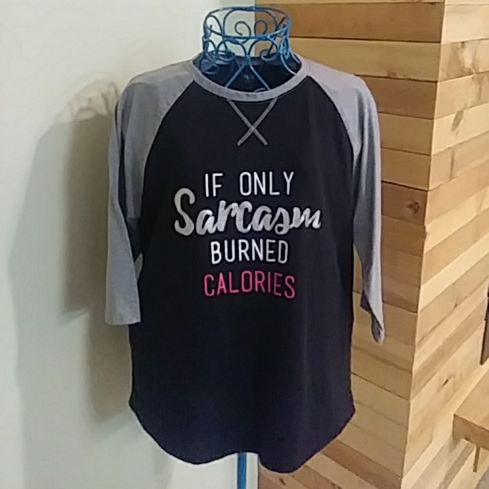 Athletic 3/4 sleeve tee